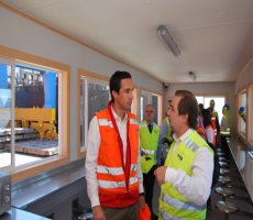 Ministro del Trabajo inaugura nuevas instalaciones de TPS Ministro del Trabajo inaugura nuevas instalaciones de TPS