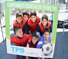 Más de 300 niños y niñas participan en la 8ª versión Escuelas de Fútbol TPS