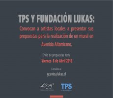 TPS y Fundación Lukas llaman a concurso para pintar mural TPS y Fundación Lukas llaman a concurso para pintar mural