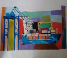 Obra de Joven Artista Plástico fue premiada por TPS y Fundación Lukas Obra de Joven Artista Plástico fue premiada por TPS y Fundación Lukas