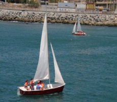 Con regata por la bahía finalizó Escuela de Vela TPS Con regata por la bahía finalizó Escuela de Vela TPS