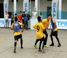Con participación de 300 niños comienzan las 11ª Escuelas de Fútbol TPS