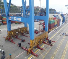Reubicación de grúas pórtico de TPS aumentará flexibilidad de servicios Reubicación de grúas pórtico de TPS aumentará flexibilidad de servicios