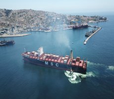 Nueva generación de naves portacontenedores llega a TPS Nueva generación de naves portacontenedores llega a TPS