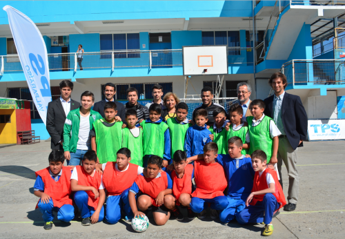 Con jugadores de Wanderers comenzaron las Escuelas de Fútbol TPS en su 12º versión