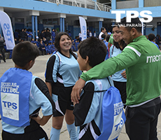 Con partido dirigido por jugadores de Wanderers se dio inició a las Escuelas de Fútbol TPS 2019