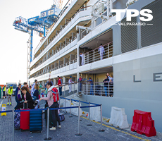 TPS recibió al primer crucero de la Temporada 2019-2020