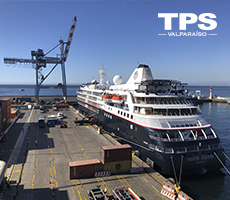 Terminal Pacífico Sur Valparaíso recibió dos cruceros esta semana