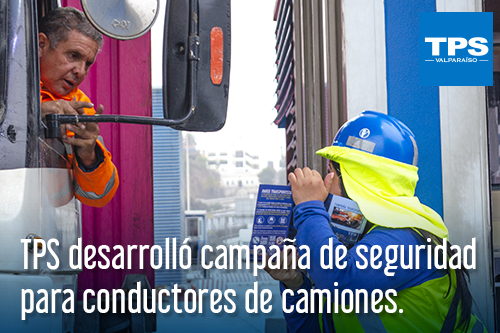 TPS desarrolló campaña de seguridad para conductores de camiones