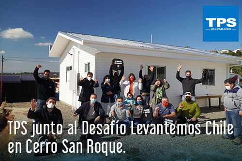 TPS Valparaíso junto al Desafío Levantemos Chile en San Roque