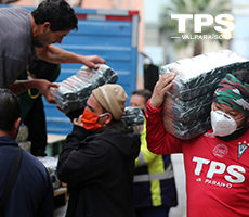Segunda entrega de alimentos para trabajadores eventuales concreta Sistema Portuario de Valparaíso
