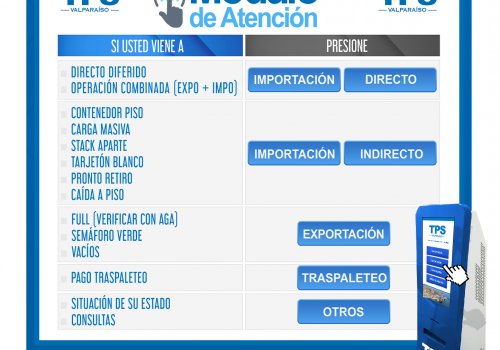 Nuevo tótem de atención en oficina TPS en Zeal