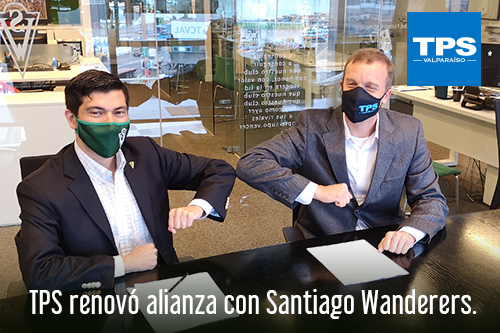 TPS renovó alianza con Santiago Wanderers