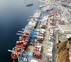 Puerto Valparaíso cierra primer trimestre con positivo aumento en la carga movilizada