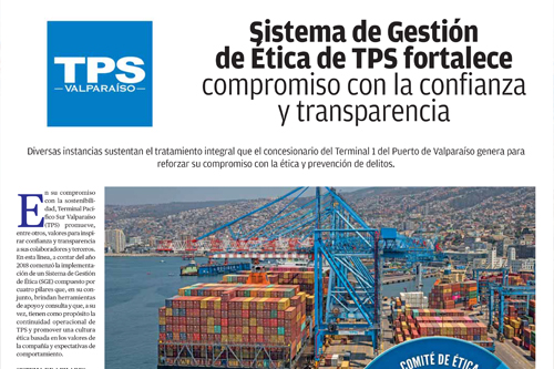 Sistema de Gestión de Ética de TPS fortalece compromiso con la confianza y transparencia