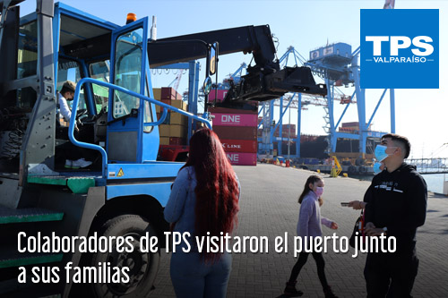 Colaboradores de TPS visitaron el puerto junto a sus familias