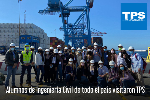 Alumnos de Ingeniería Civil de todo el país visitaron TPS