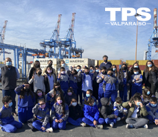 Estudiantes porteños visitan TPS para conocer más del ecosistema de Valparaíso