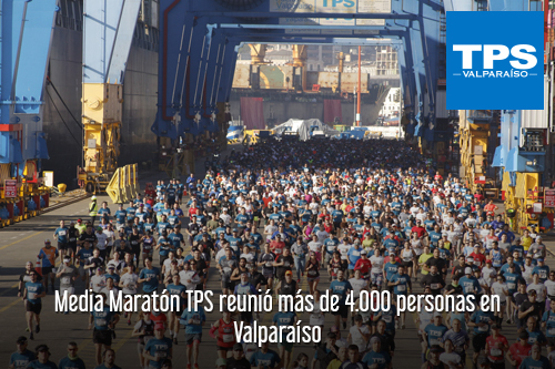 Media Maratón TPS reunió más de 4.000 personas en Valparaíso