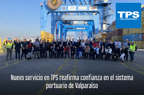 Nuevo servicio en TPS reafirma confianza en el Sistema Portuario de Valparaíso