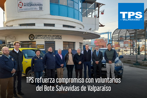 TPS refuerza compromiso con voluntarios del Bote Salvavidas de Valparaíso