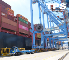 TPS embarca 22.000 toneladas de cherries en nave Manzanillo Express