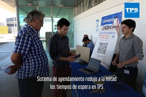 Sistema de agendamiento redujo a la mitad tiempos de espera en TPS