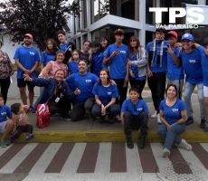 Jóvenes deportistas recorren instalaciones de TPS