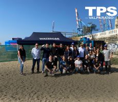 Voluntarios participan en operativo de limpieza en Playa San Mateo