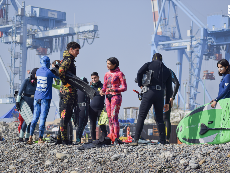 Niños y niñas se forman en cultura náutica con GANAMAR Y TPS