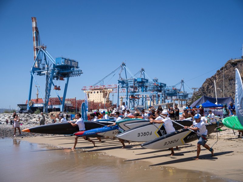 Campeonato de SUP apoyado por TPS reunió a más de 100 participantes en Valparaíso