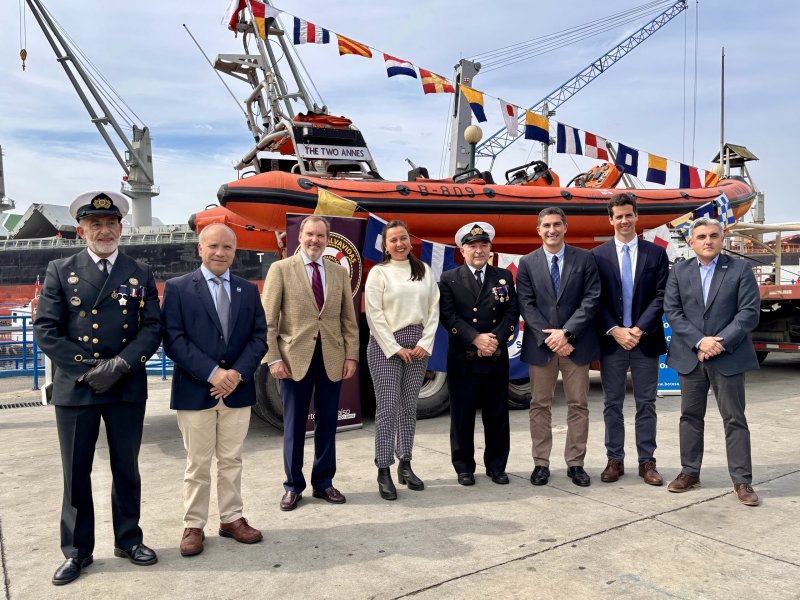 Presidente del directorio de TPS recibió distinción del Bote Salvavidas de Valparaíso